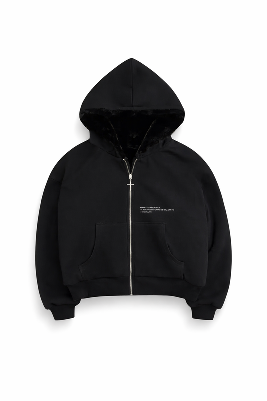 Zip-Up Reversable Hoodie Jacket