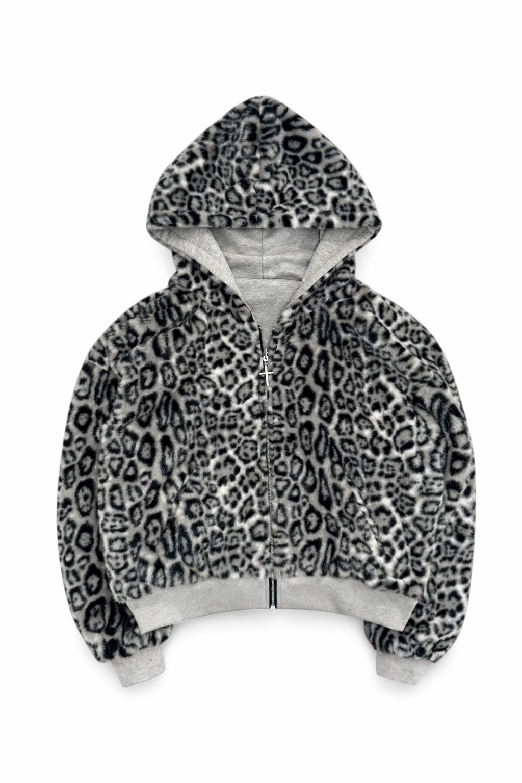 Zip-Up Reversable Hoodie Jacket