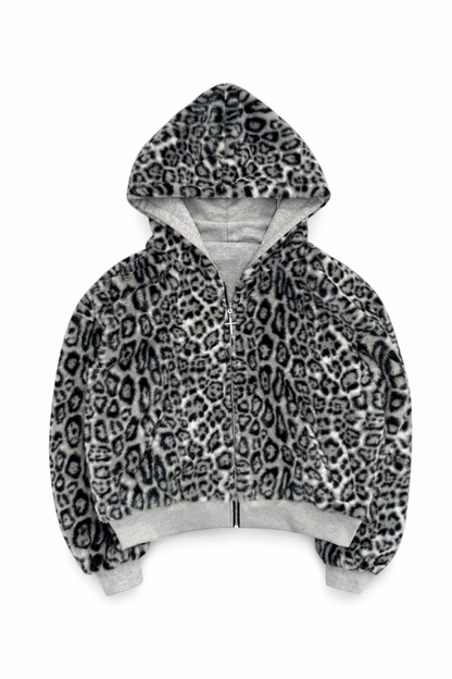 Zip-Up Reversable Hoodie Jacket