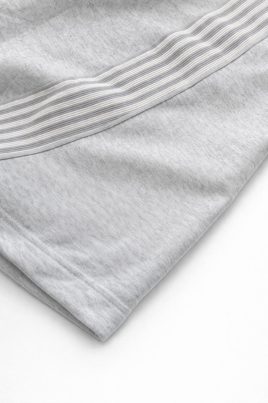 Grey Stripped Track Sweatpants