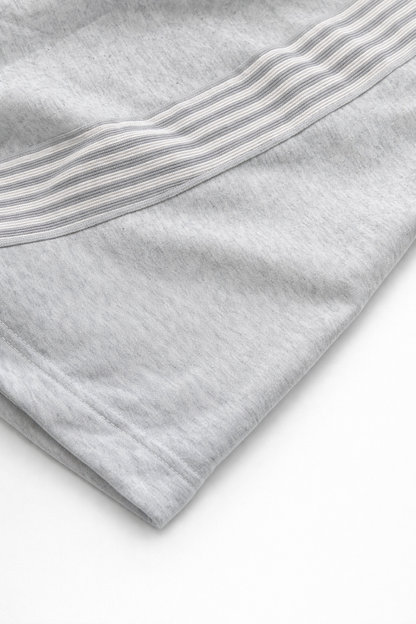Grey Stripped Track Sweatpants