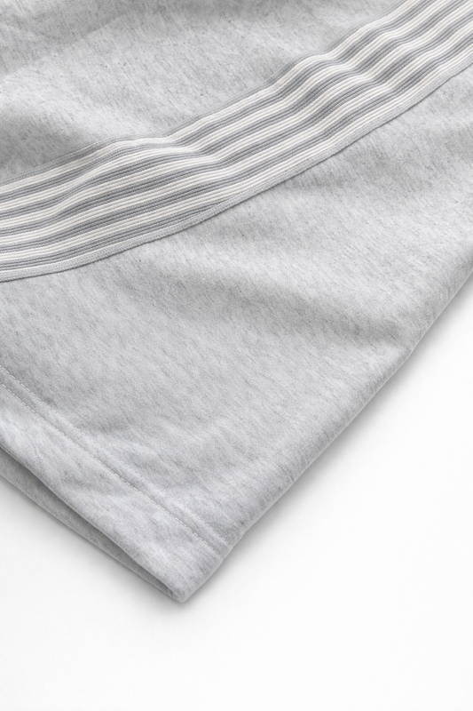 Grey Stripped Track Sweatpants