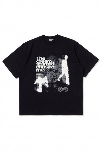 T-shirt streetwear en coton à motif Y2K