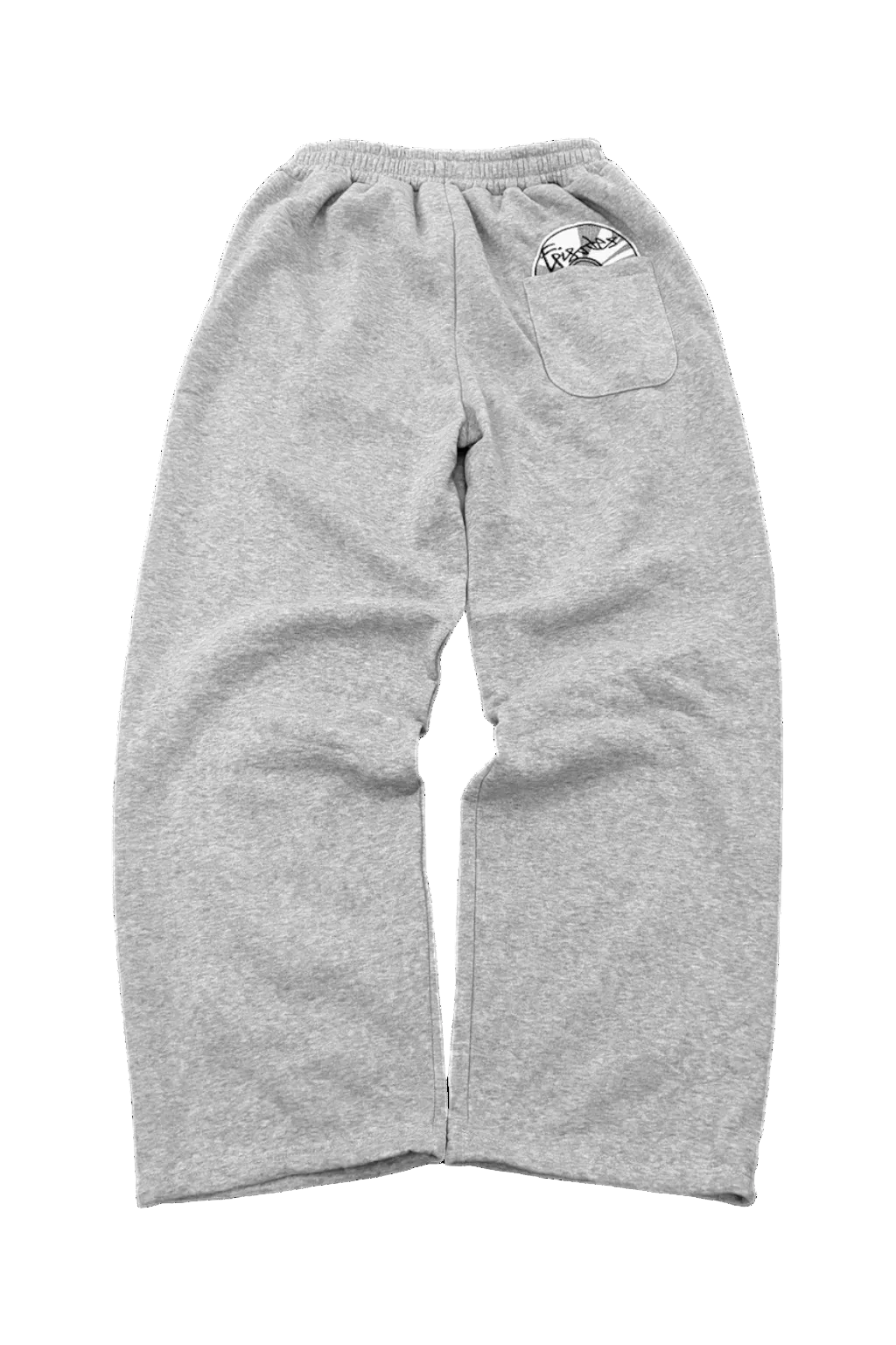 Retro Baggy Sweatpants - black and grey